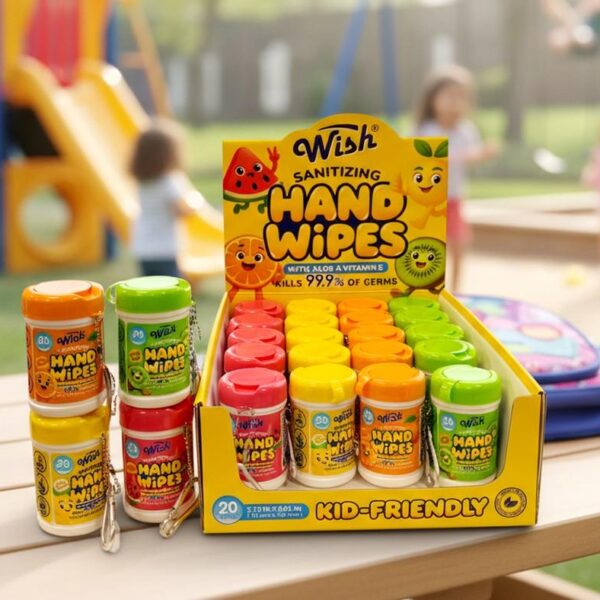 20CT WISH SANITIZING HAND WIPES-24
