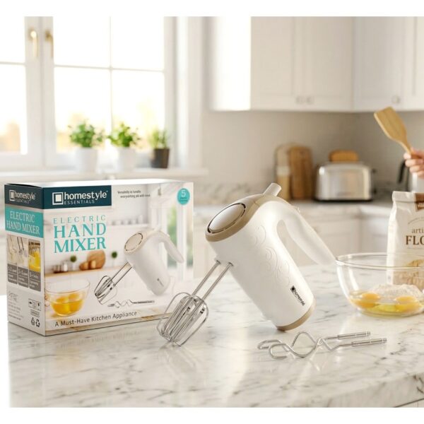 5 SPEEDS HAND MIXER WITH BEATER 150W-6