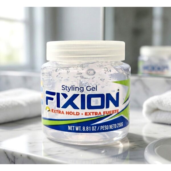8.81oz FIXION STYLING GEL CLEAR-12