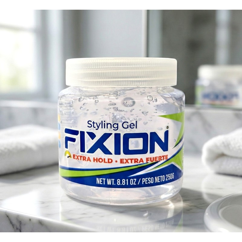 8.81oz FIXION STYLING GEL CLEAR-12