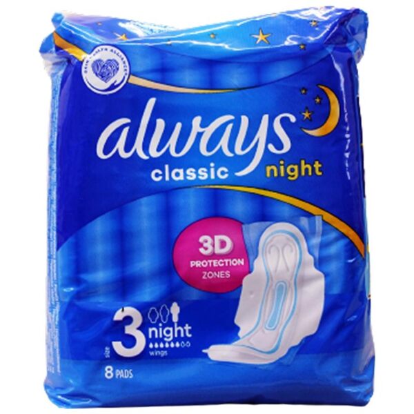 8CT ALWAYS PADS 30474 CLASSIC NIGHT-18