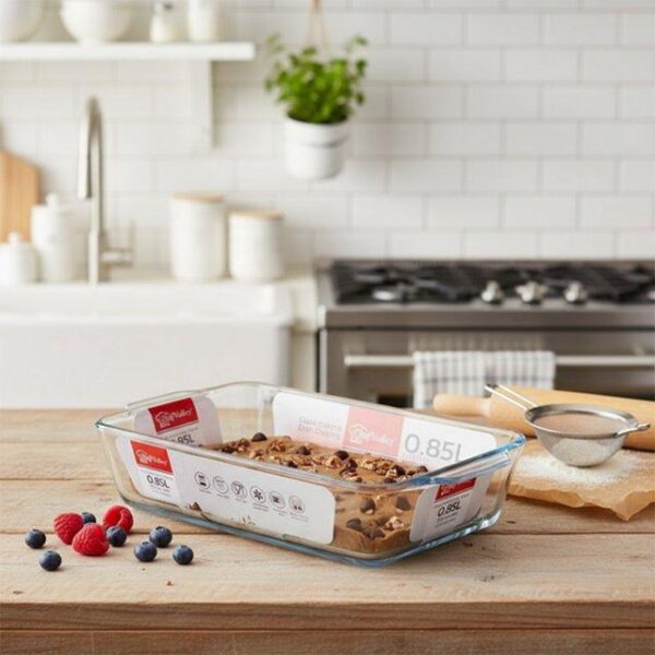 GLASS BAKING DISH OBLONG 0.85QT - 24