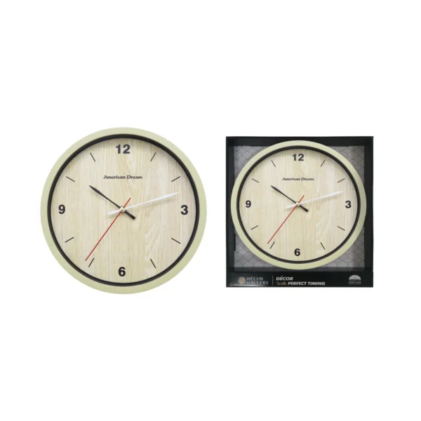 12 No-Ticking Printed Dial Wall Clock (10)