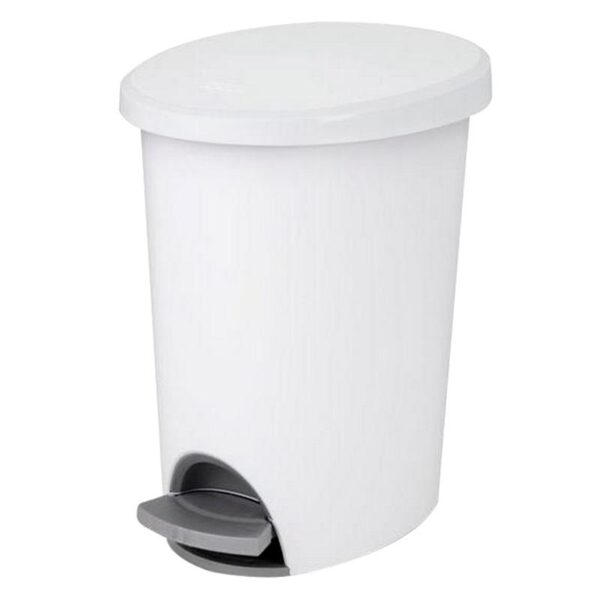 2.6 Gal Step-On Wbskt-Rfid Wht