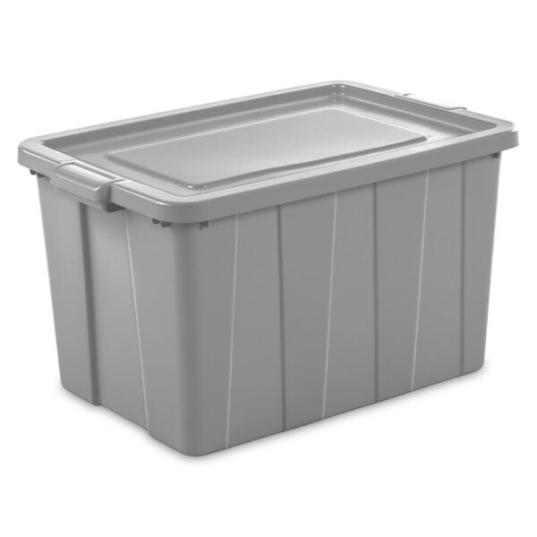 30 GAL TUFF TOTE CEMENT GREY -4