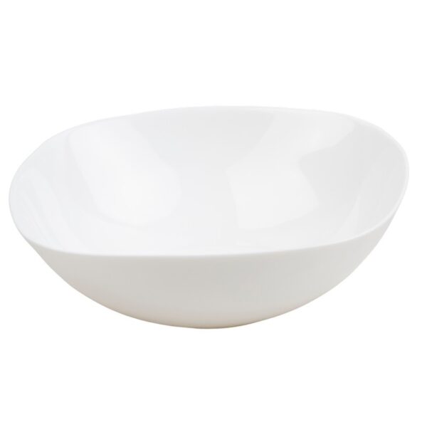7.5" OPAL GLASS SQUARE BOWL WHITE - 24