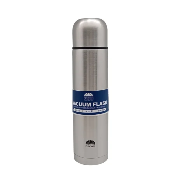 750ml/25oz Double Wall S.S. Vacuum Flask (12) 1602  750ml/25oz Double Wall S.S. Vacuum Flask (12)