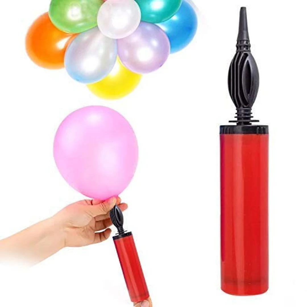 AIR BALLOON PUMP JUMBO W 3 BALLOONS