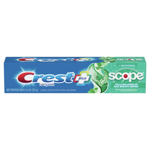 CREST COMPLETE+ WHITENING W/SCOPE 5.4 OZ