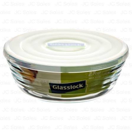 GLASSLOCK GLASS CONTAINER ROUND #RP505