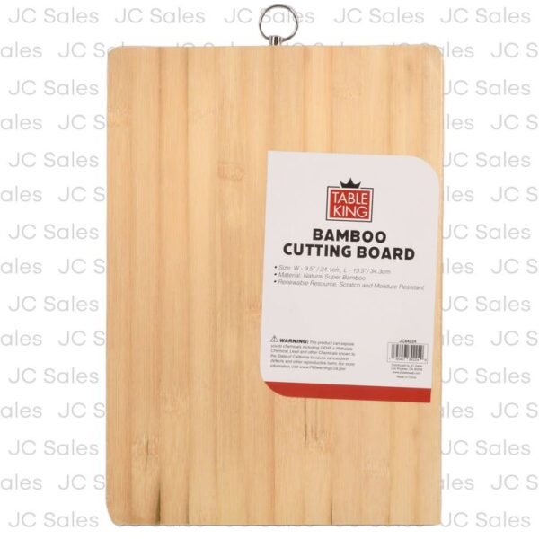 TABLE KING BAMBOO CUTTING BOARD 9.5" X 13.5"