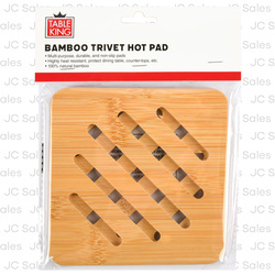 TABLE KING BAMBOO TRIVET SQUARE