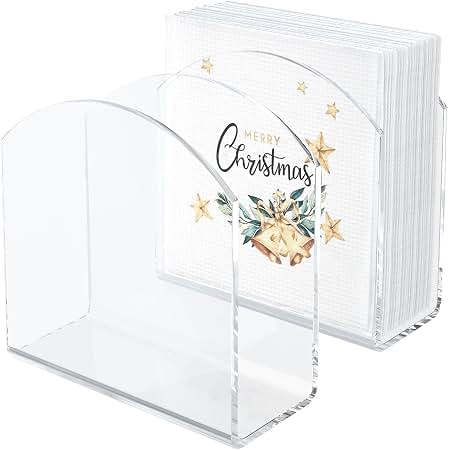TABLE KING NAPKIN HOLDER PLASTIC 5.7" X 2.6" X 4.5"