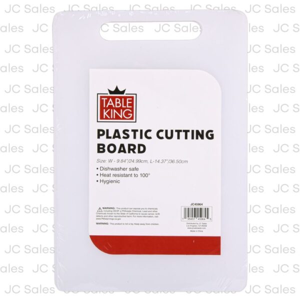 TABLE KING PLASTIC CUTTING BOARD 14.37" X 9.84"