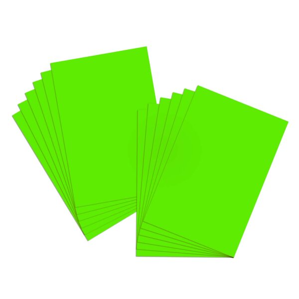 BAZIC POSTER BOARD NEON GREEN 22" X 28" #5029