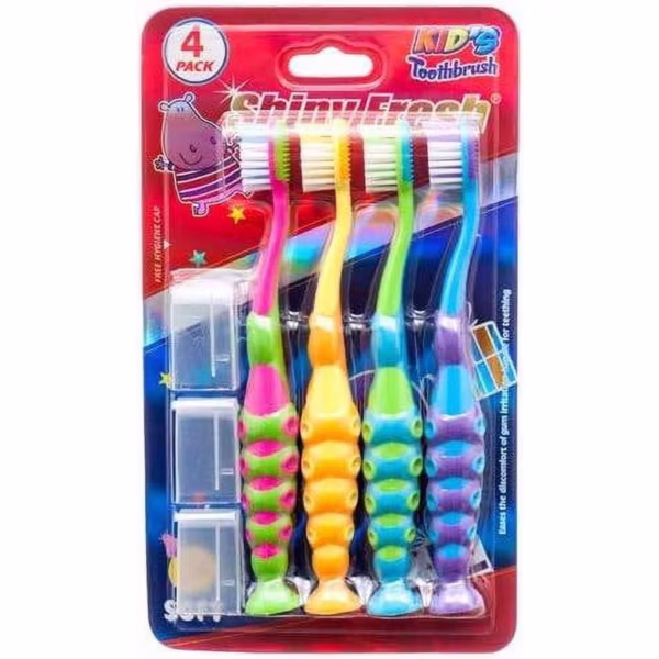 KIDS TOOTHBRUSH SOFT 4 PK