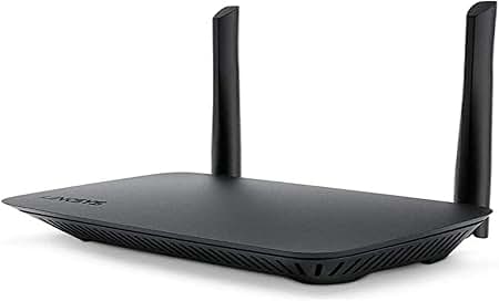 Linksys WiFi 5 Router, Dual-Band, 1,000 Sq. ft Coverage, 10+ Devices, Speeds up to (AC1000) 1.0Gbps - E5350