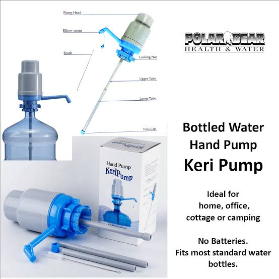 MANUAL PUMP FOR BOTTLED WATER